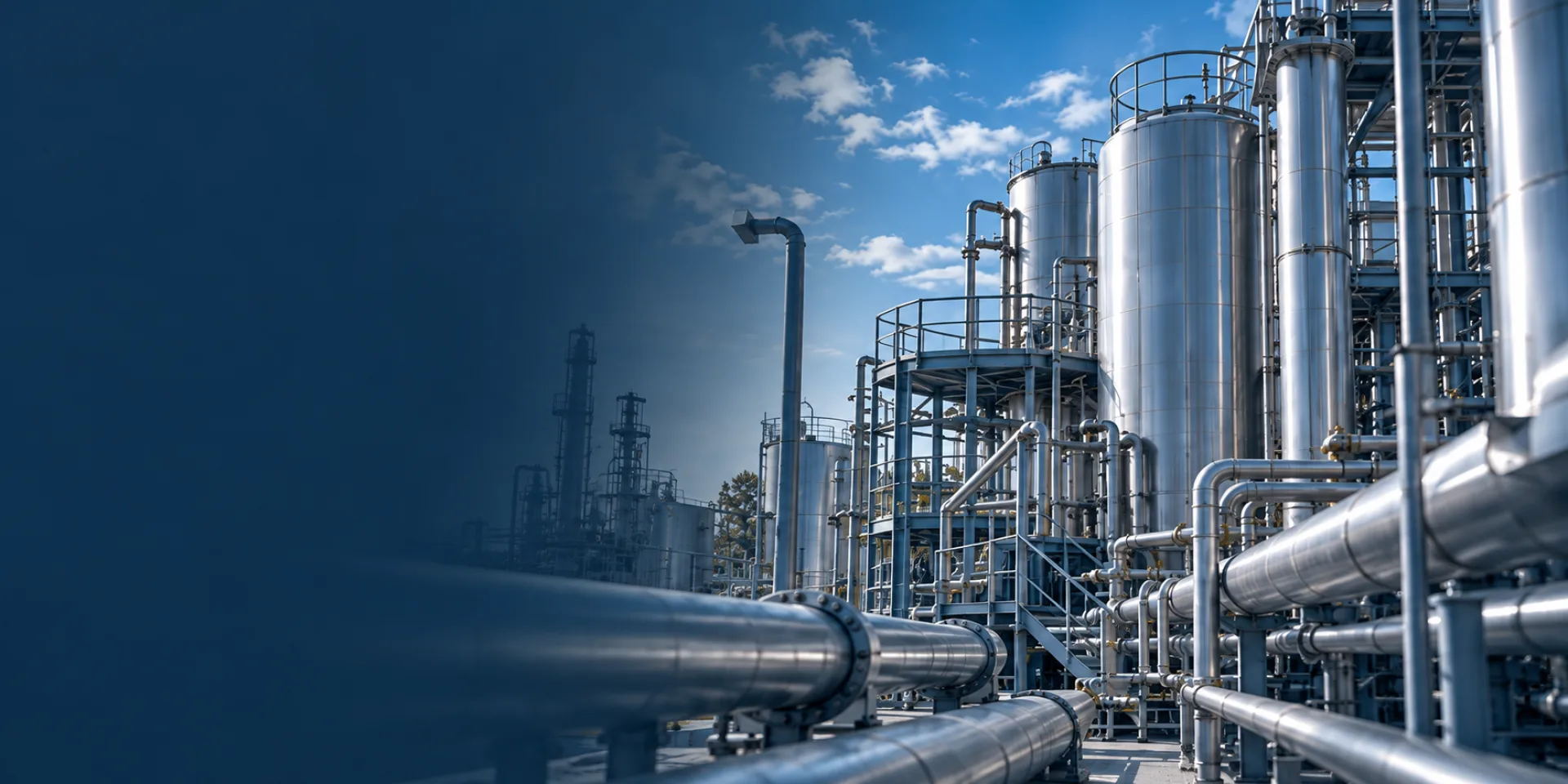 Illustrative industrial facility and process equipment