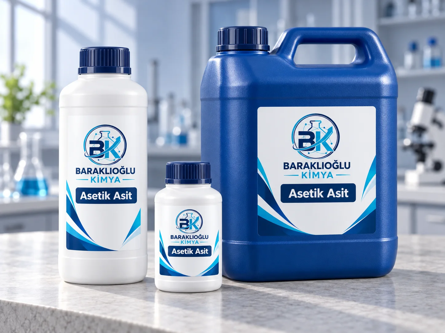 Acetic Acid Acetic Acid — illustrative packaging labelled with the product name