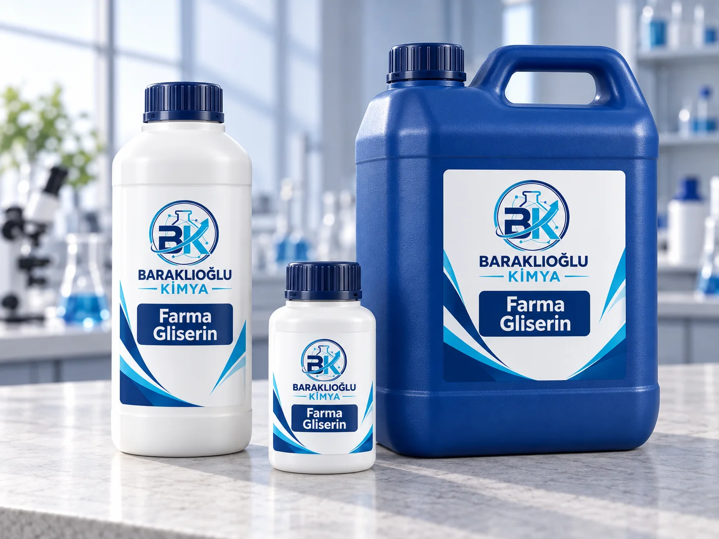 Pharmaceutical Glycerin — illustrative packaging labelled with the product name