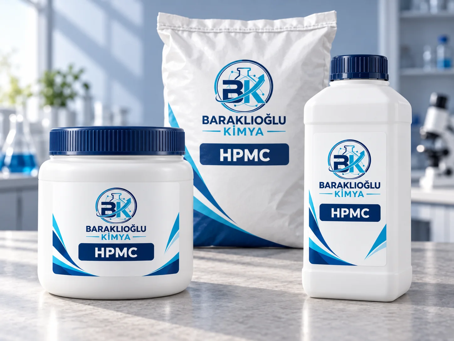 HPMC — illustrative packaging labelled with the product name