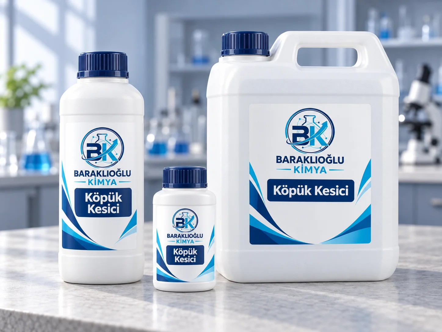 Defoamer — illustrative packaging labelled with the product name