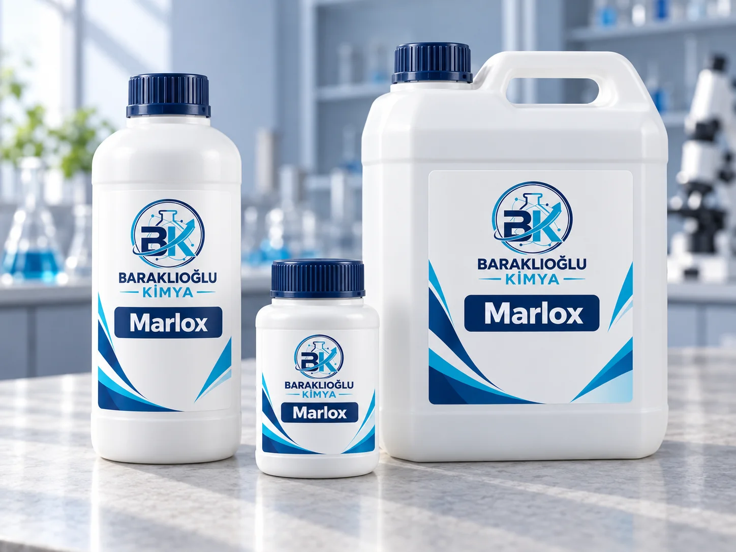 Marlox — ürüne özel etiketli temsilî ambalajlar