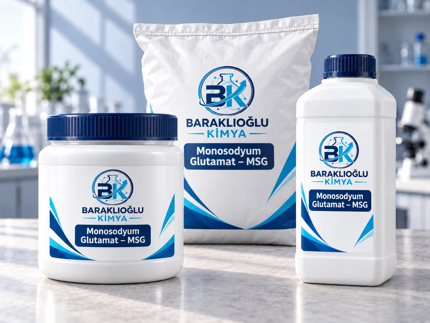 Monosodium Glutamate – MSG — illustrative packaging labelled with the product name