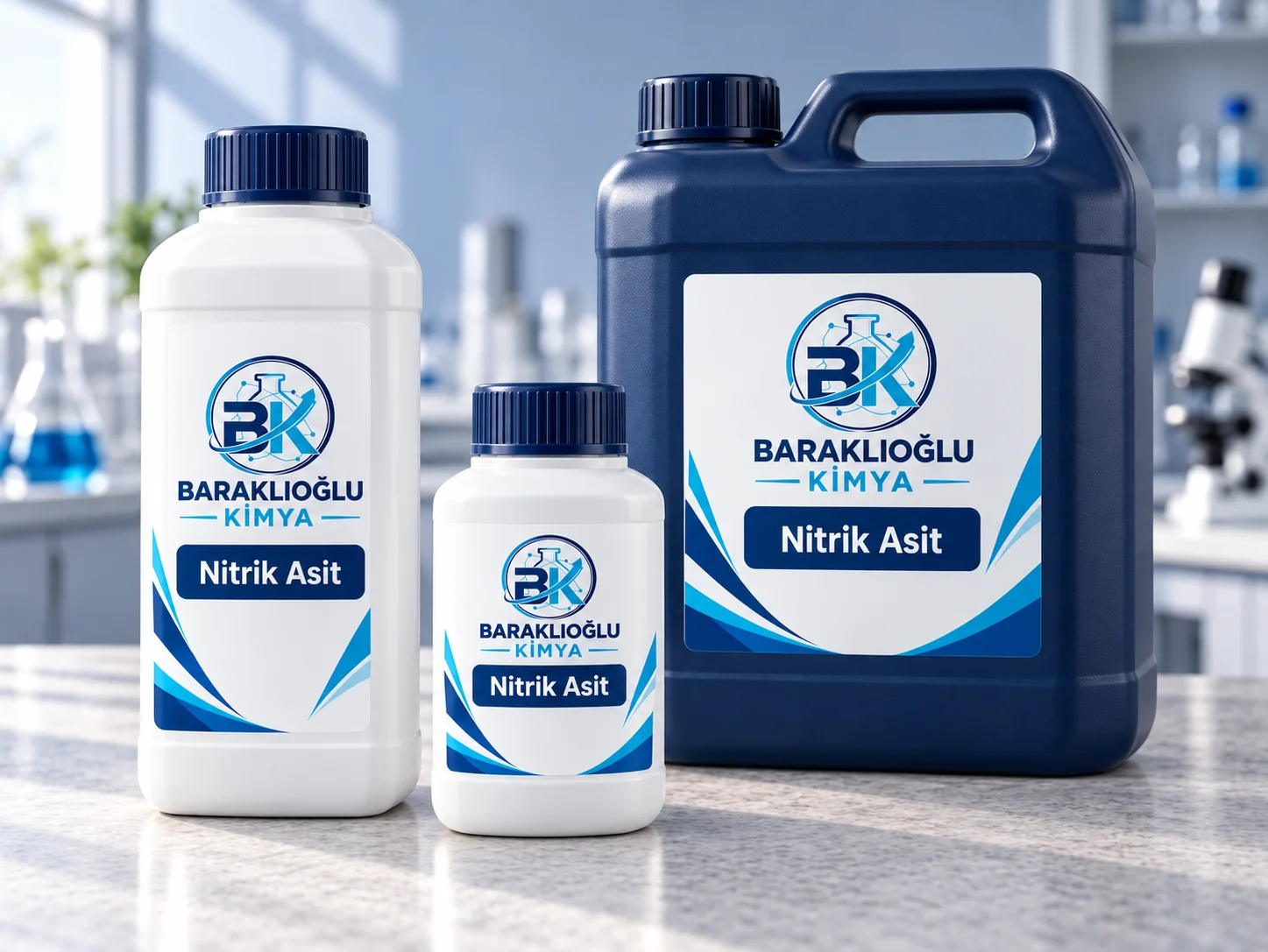Nitric Acid Nitric Acid — illustrative packaging labelled with the product name