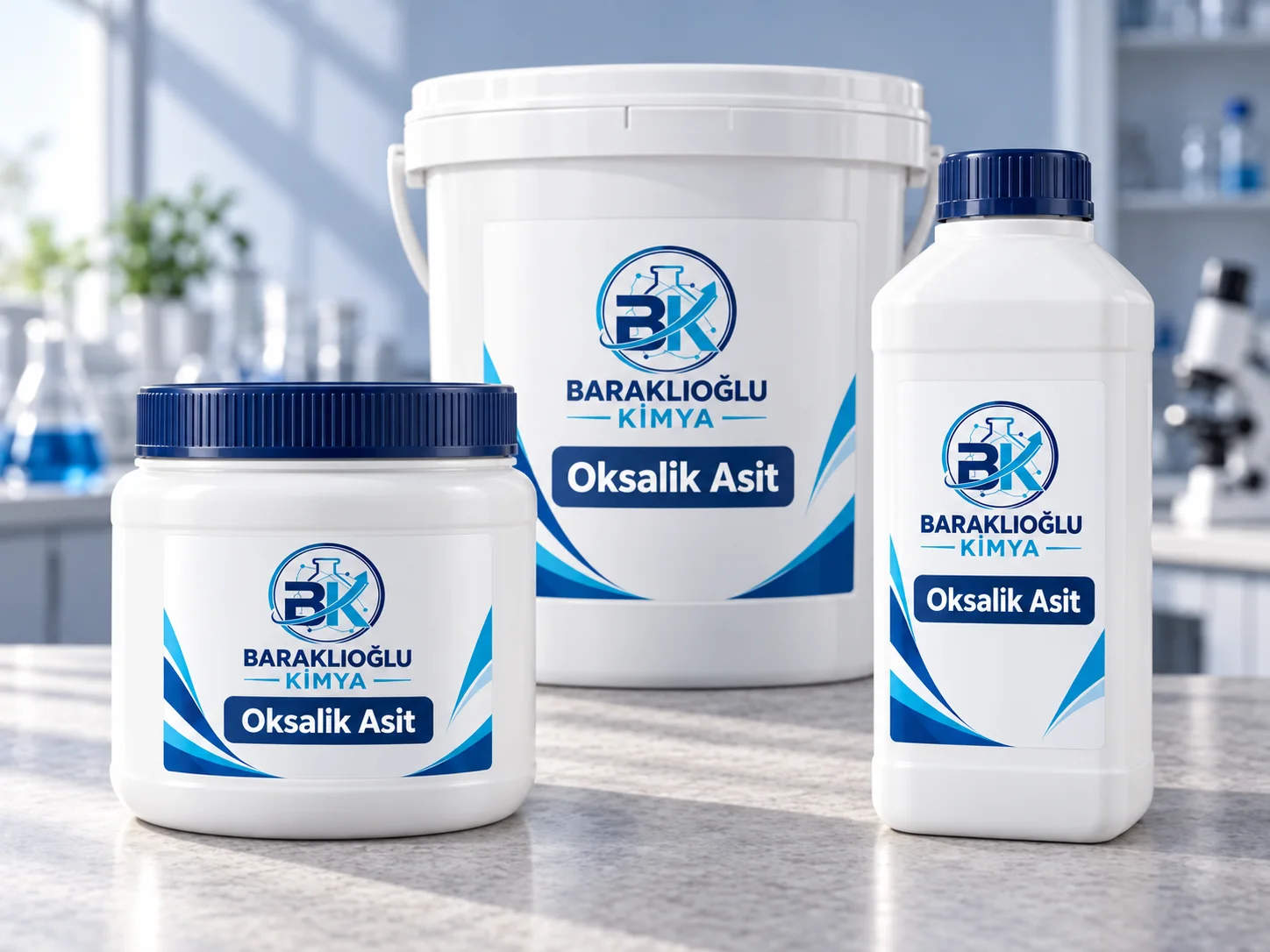 Oxalic Acid — illustrative packaging labelled with the product name