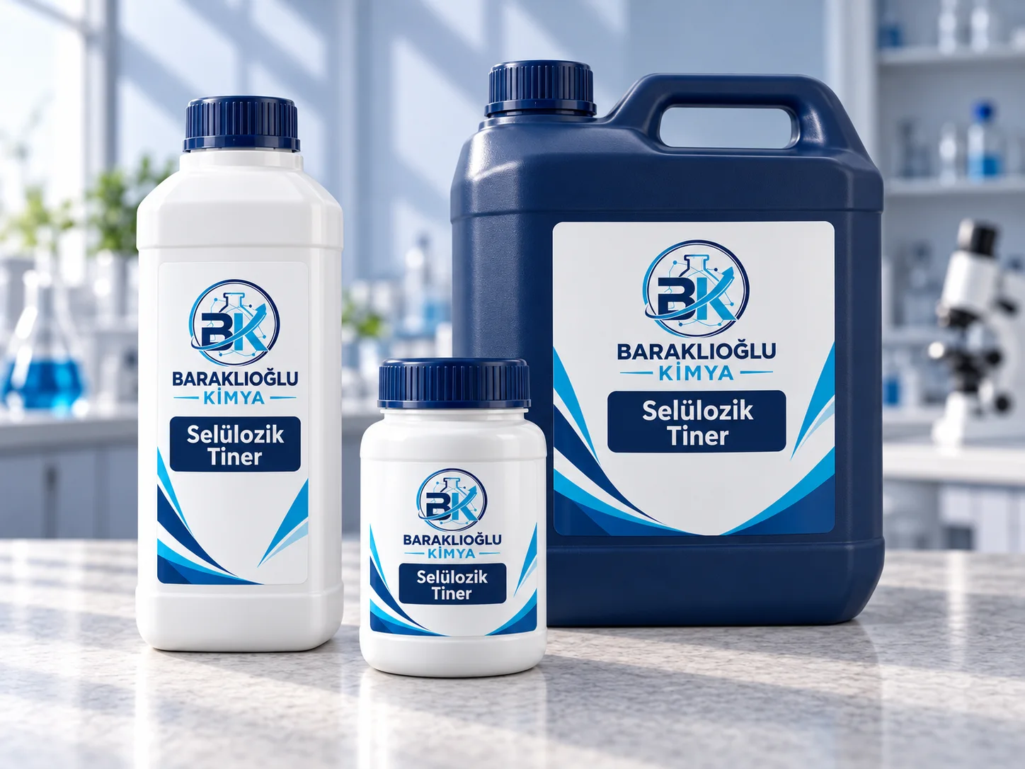 Cellulosic Thinner — illustrative packaging labelled with the product name