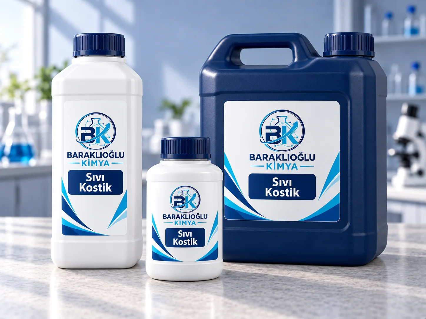 Liquid Caustic Soda Liquid Caustic Soda — illustrative packaging labelled with the product name